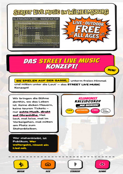Street live-music in Wilhelmsburg