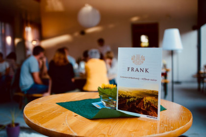 Offener Keller im Weingut Frank