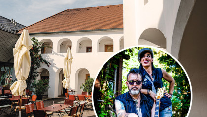 Mr. und Mrs. Curtis im Eisenhuthaus
