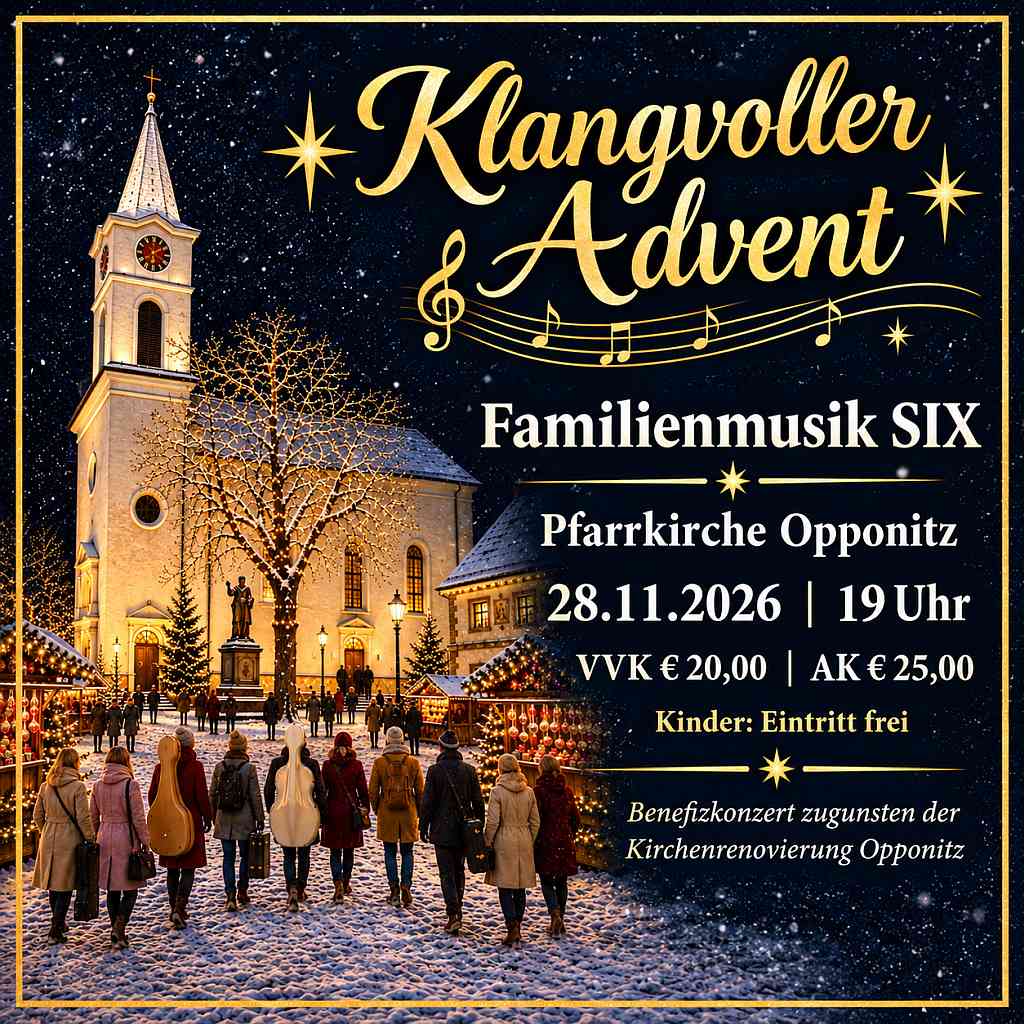 Klangvoller Advent Familienmusik Six