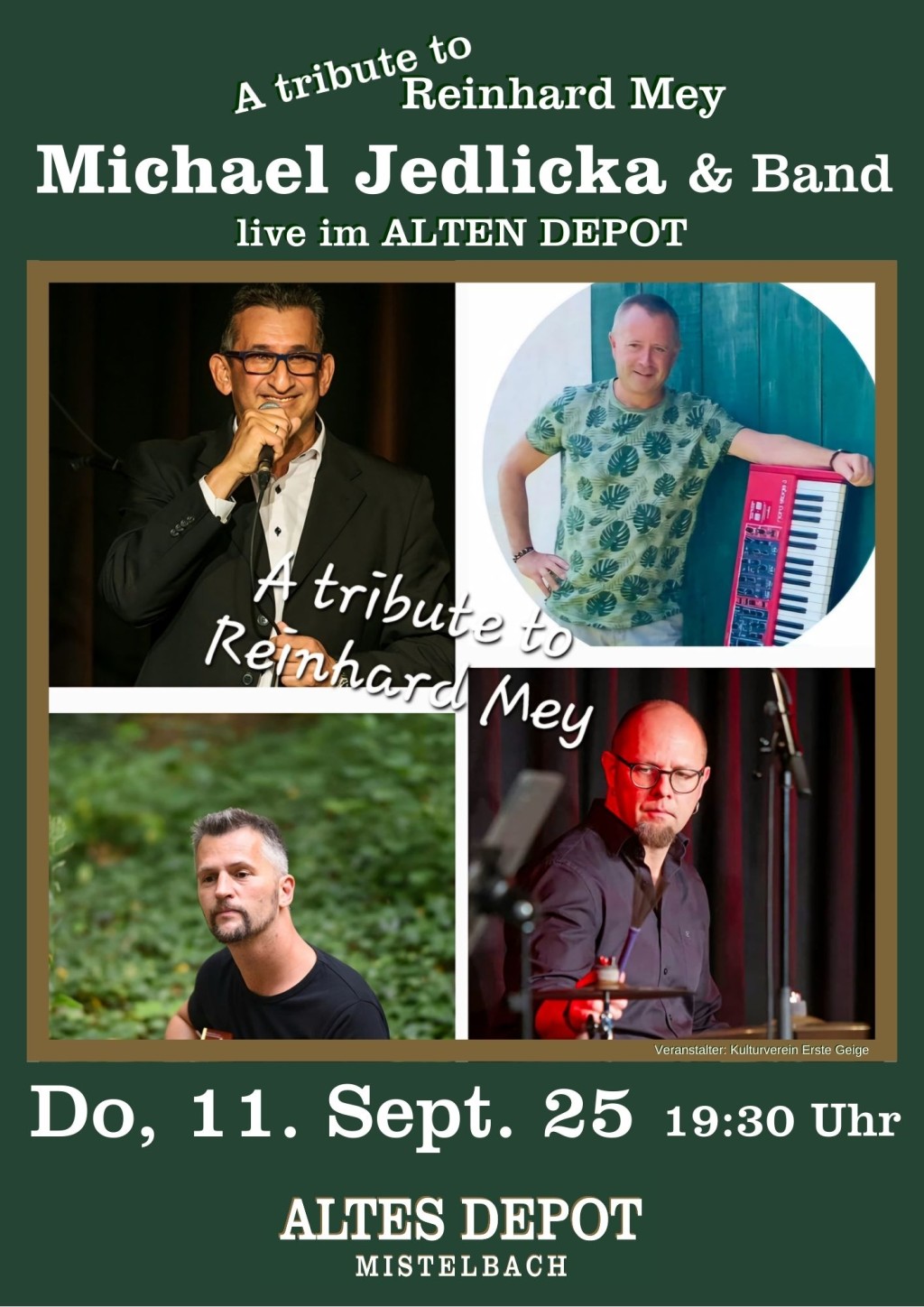 A tribute to Reinhard Mey - Michael Jedlicka & Band