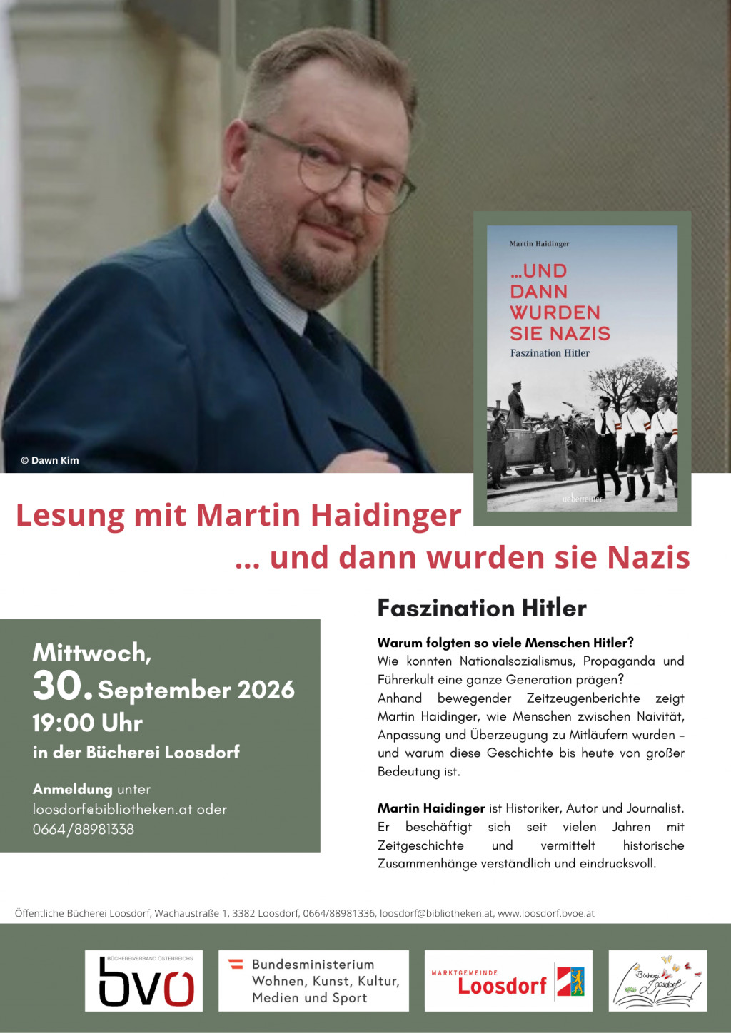 Lesung mit Martin Haidinger