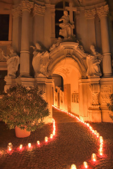 Nacht der 1000 Lichter Stift Dürnstein
