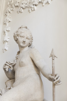 Darstellung der Atalante in der barocken Stiegenhalle