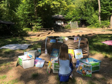 Lesen im Grünen im Naturpark