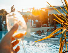 Pool & Wine