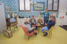 60er Jahre Wohnzimmer