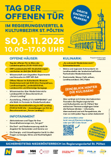 Programm Tag der Offenen Tür