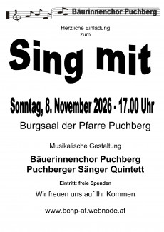 Sing mit Konzert