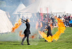 loderndes feuer