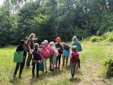 Mit Steffi auf Abentteuertour im Wald