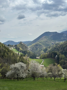 Ausblick auf Klamm 