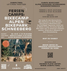 Campx Flyer Bikecamp Alen Bikepark Schneeberg