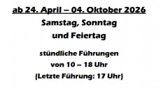 Besichtigungszeiten