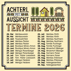 Jede Woche schenkt ein anderes Weingut aus.