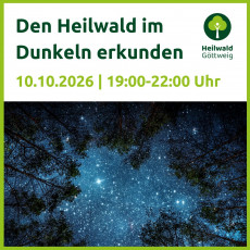 Flyer Seite 1 Nachtwanderung Heilwald