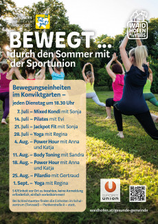 Initiative der Gesunden Gemeinde und der Sportunion