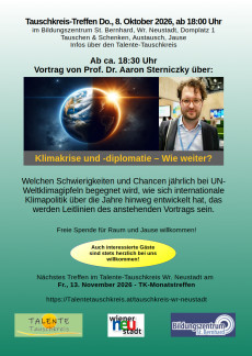 Vortrags-Flyer