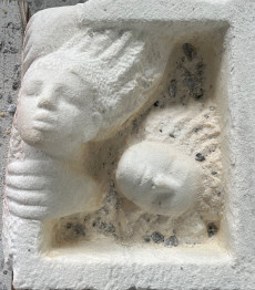 Vogeltränke, Portugiesischer Marmor, 