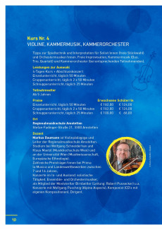 Sommer – Musik und Kreativwoche - S10