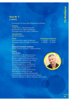 Sommer – Musik und Kreativwoche - S13