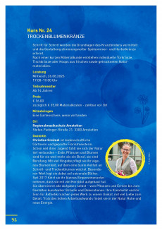Sommer – Musik und Kreativwoche - S32