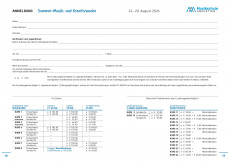 Anmeldeformular