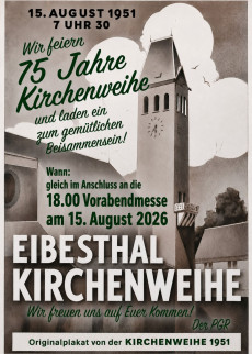 Eibesthal Kirchenweihe