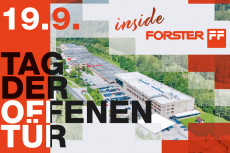 Einladung zum Tag der offenen Tür bei Forster