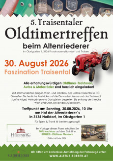 Flyer Oldtimertreffen