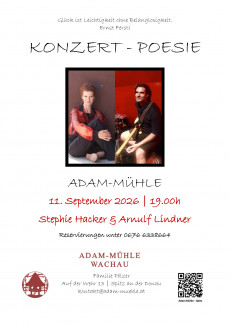 Konzert-Poesie Stephie Hacker & Arnulf Lindner