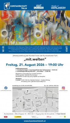 Einladung Kunstwerkstatt Tulln