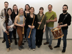 Ensemble Feldmusik mit historischen Instrumenten