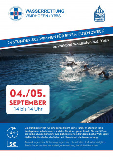 24-Stunden-Schwimmen im Parkbad WY