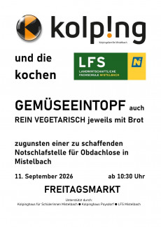 Kolping und LFS kochen