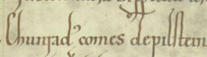 „Chunradus comes (=Graf) de pilstein“ Die Erwähnung des Namens Graf Konrad II. von Peilstein (1135/4