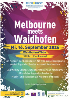 Melbourne meets Waidhofen 2026