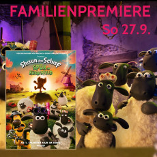 Familienpremiere: Shaun das Schaf – Spuk im Kürbisfeld