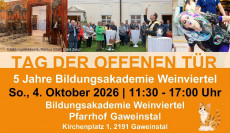 Tag der offenen Tür - 5 Jahre Bildungsakademie Weinviertel