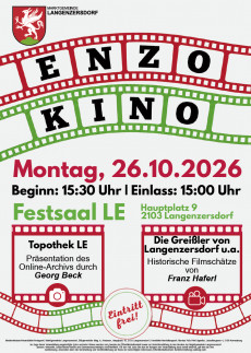 Plakat Enzo-Kino