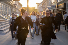 Bettina Schwarz und Elena Schwarz