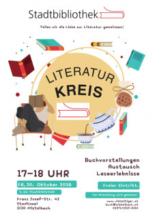 Literaturkreis der Stadtbibliothek Mistelbach