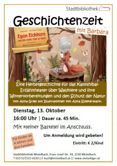 Kamishibai Geschichtenzeit mit Barbara