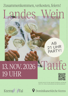 Weintaufe 2026