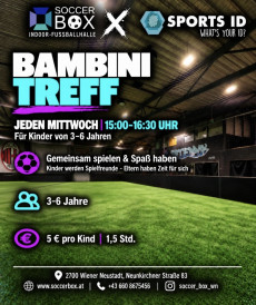 BAMBINI-TREFF SOCCERBOX